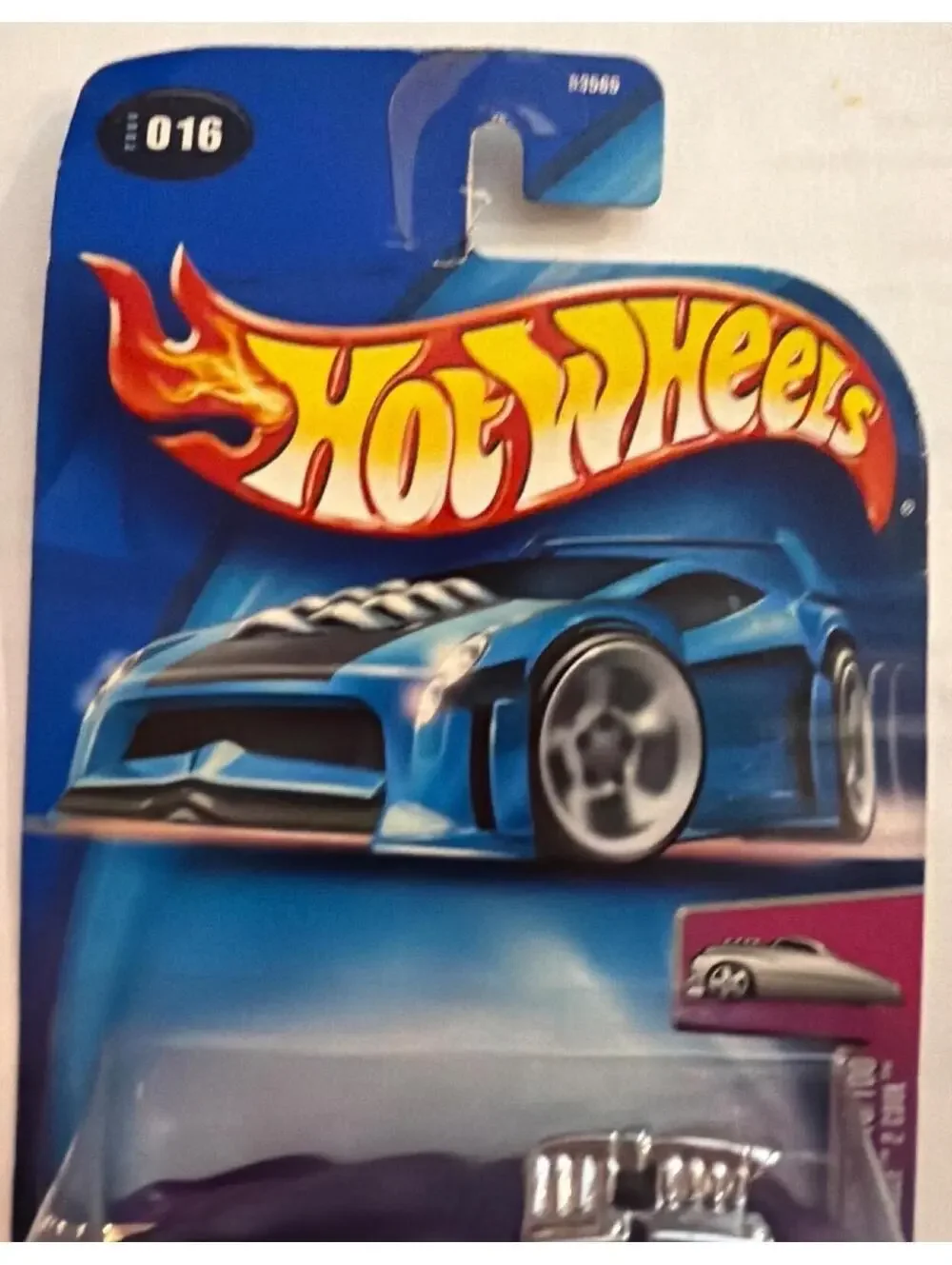 Hot Wheels 2004 First Editions Purple & Chrome Die-Cast Car 1:64 Scale
